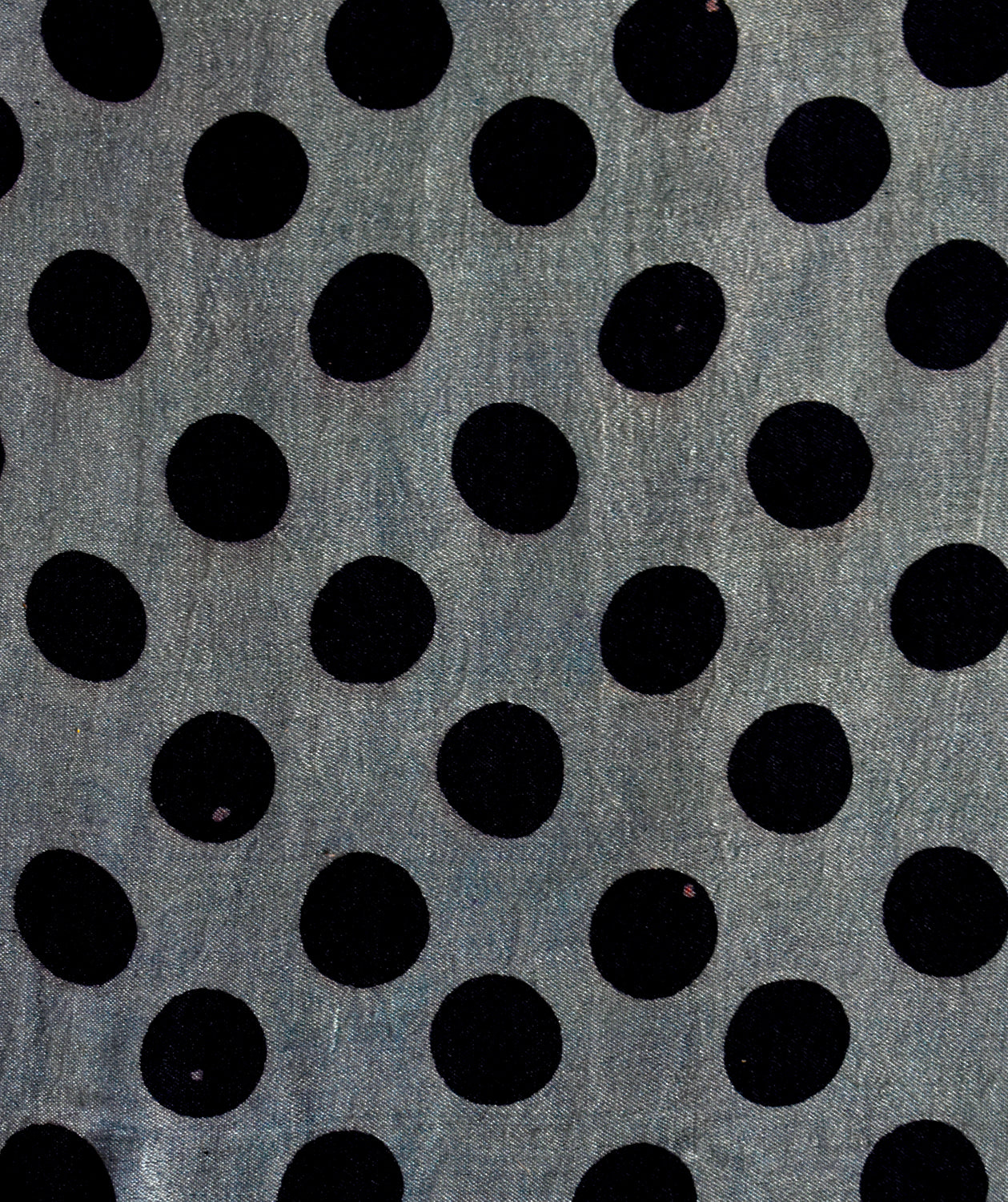 Ajrakh Gajji silk hand block printed saree