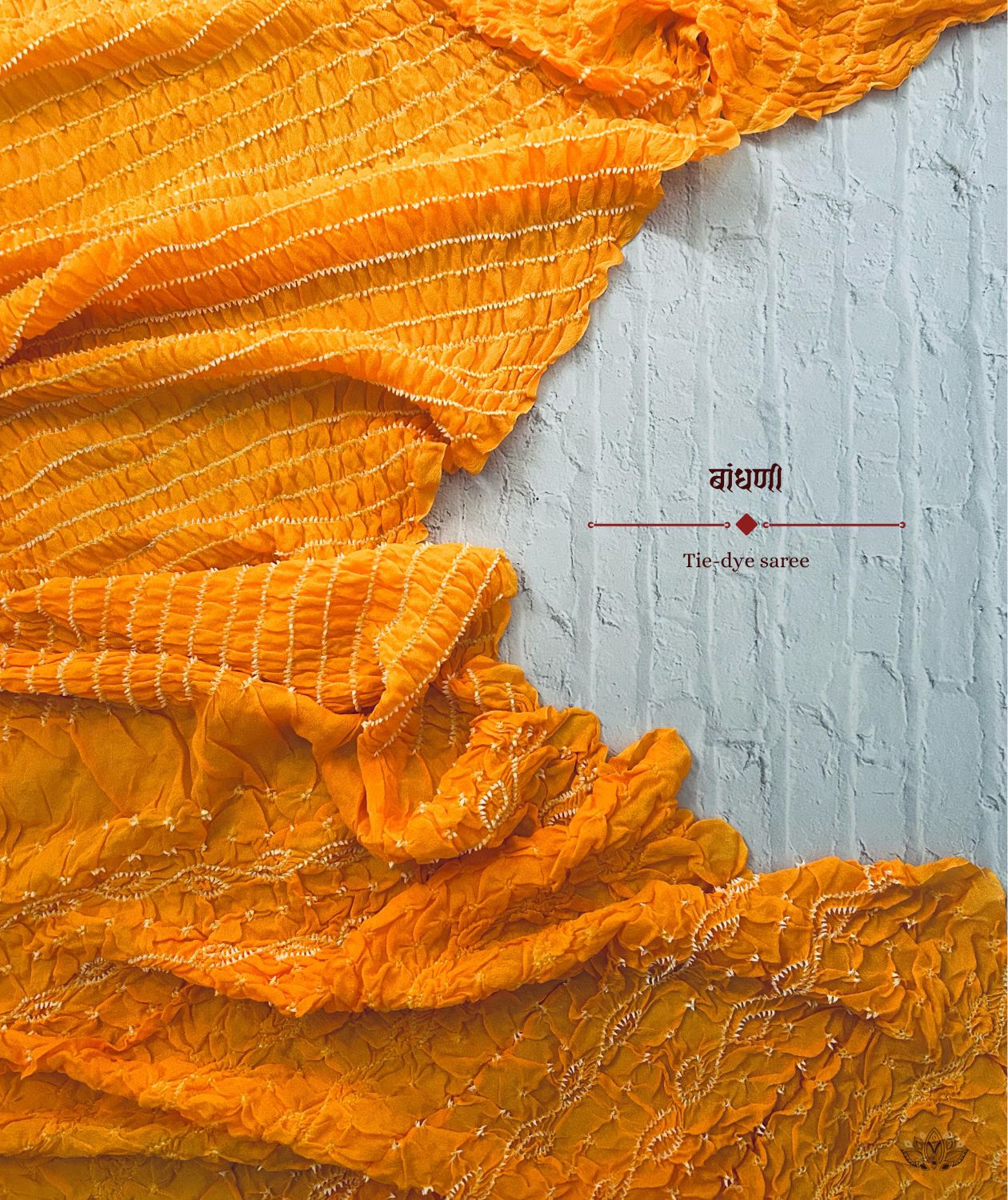 Bandhni Leheriya Saree - Pure Chiffon