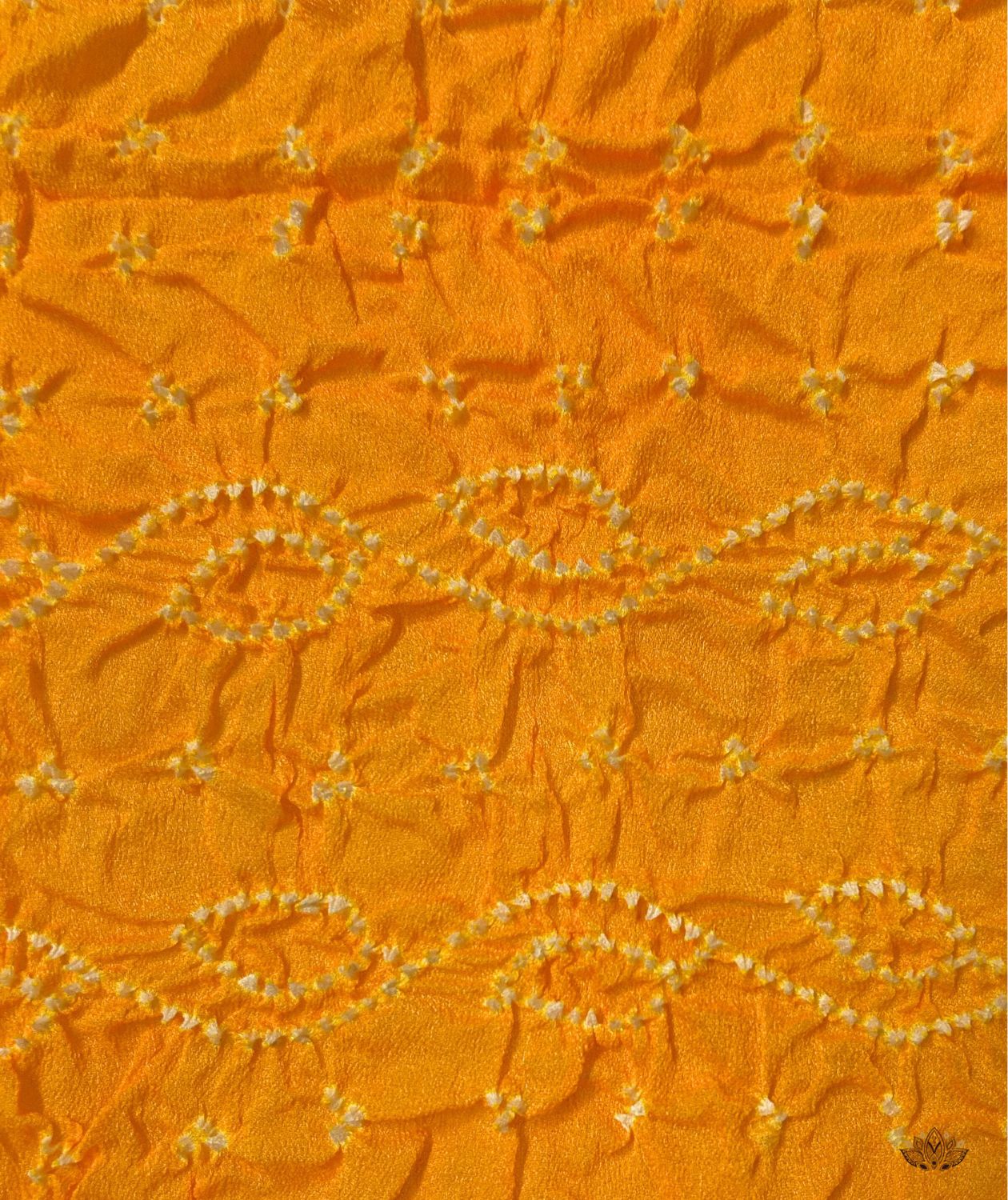 Bandhni Leheriya Saree - Pure Chiffon