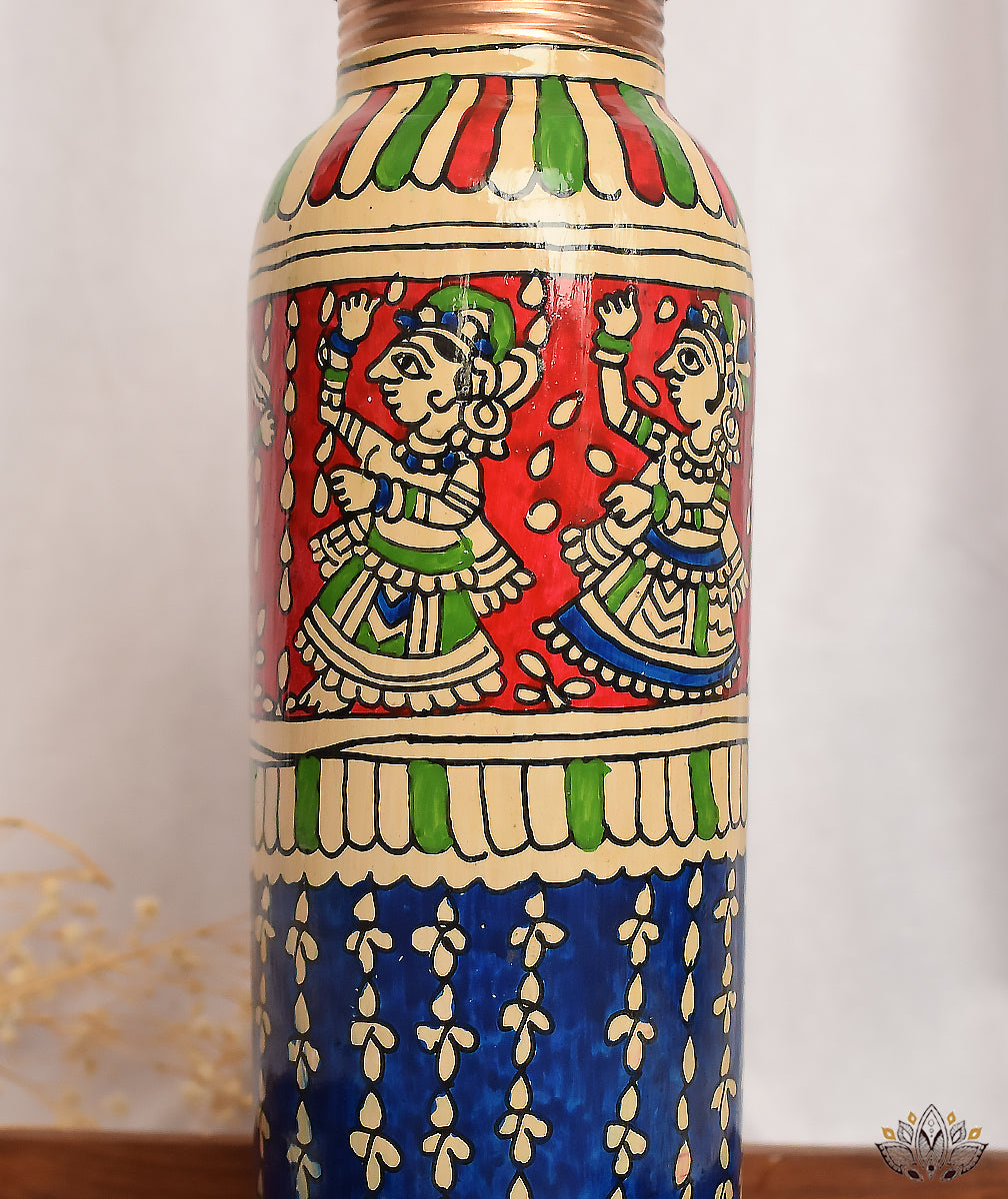 MATA NI PACHEDI HAND PAINTED BOTTLE