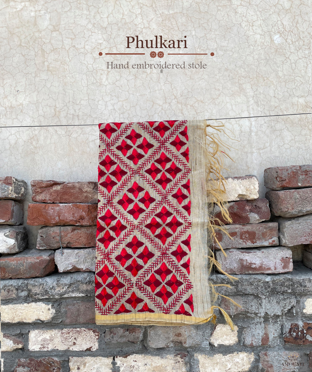 Phulkari Stoles