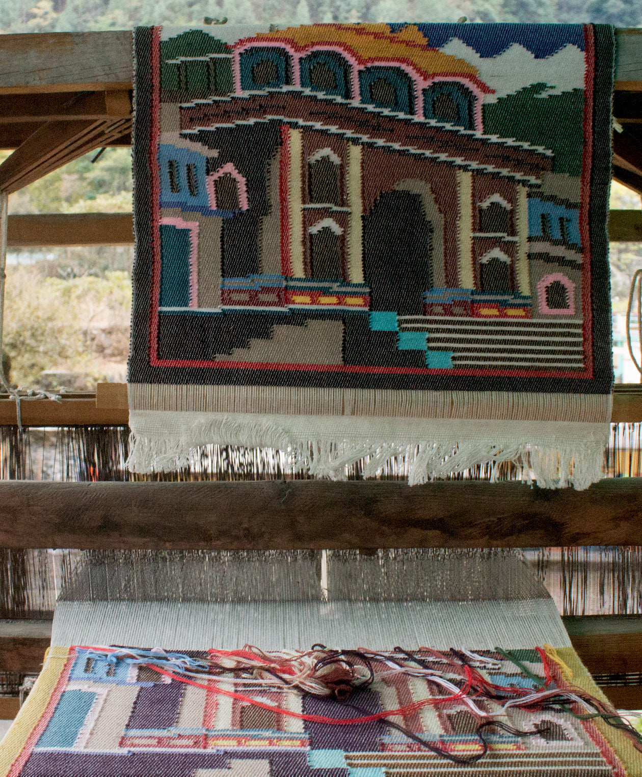 Amounee Chamoli - Nettle Weaving