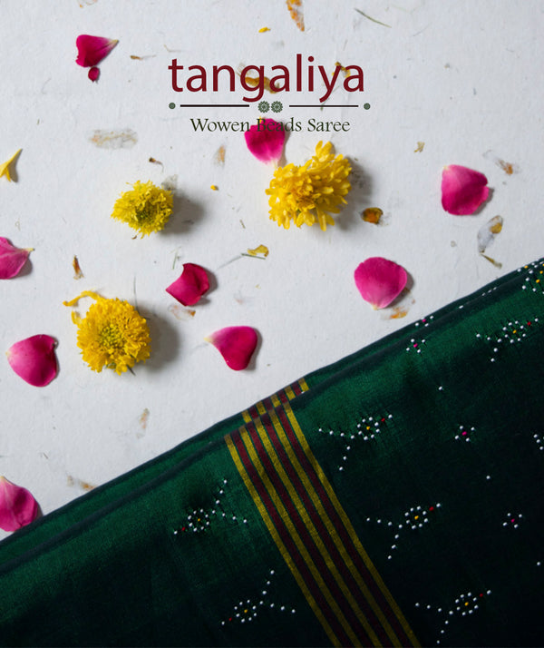 TANGALIYA COTTON-SILK HANDWOVEN SAREE