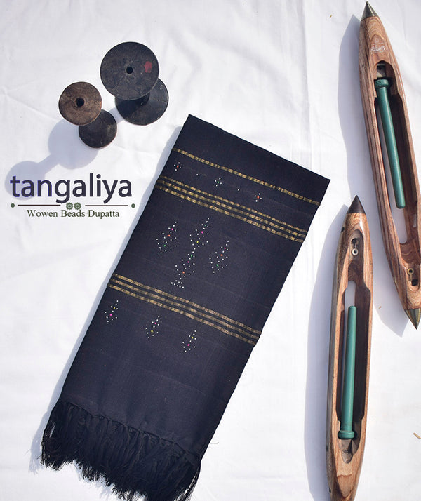 TANGALIYA COTTON HANDWOVEN DUPATTA
