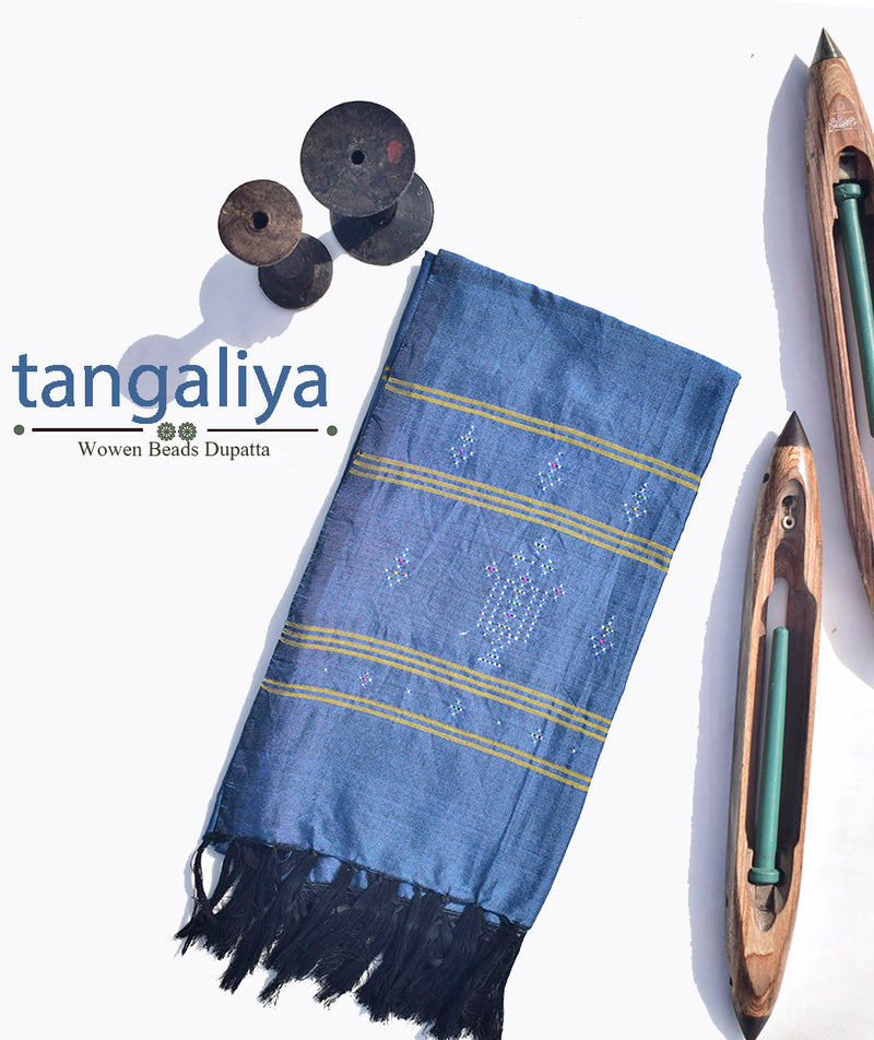 TANGALIYA COTTON HANDWOVEN DUPATTA