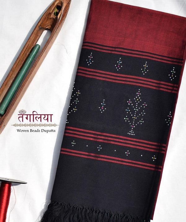 TANGALIYA COTTON HANDWOVEN DUPATTA