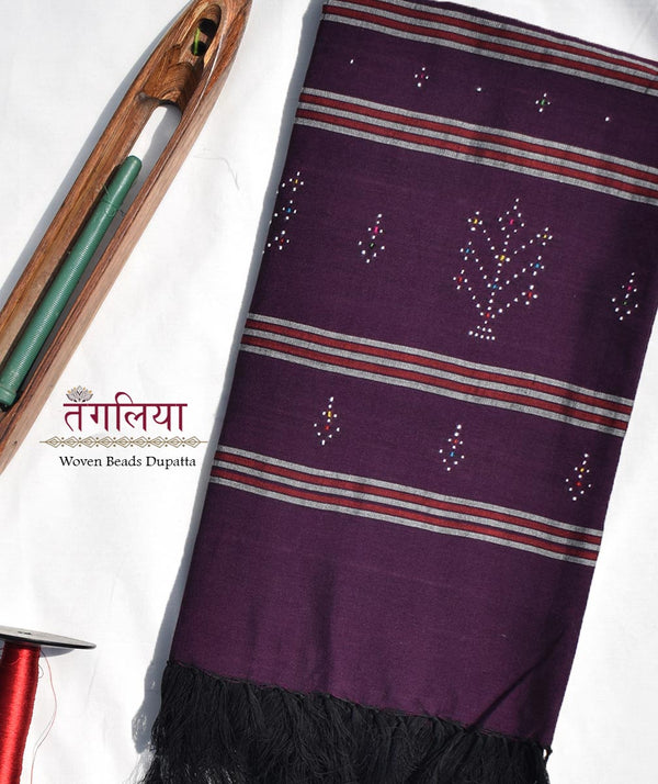 TANGALIYA COTTON HANDWOVEN DUPATTA