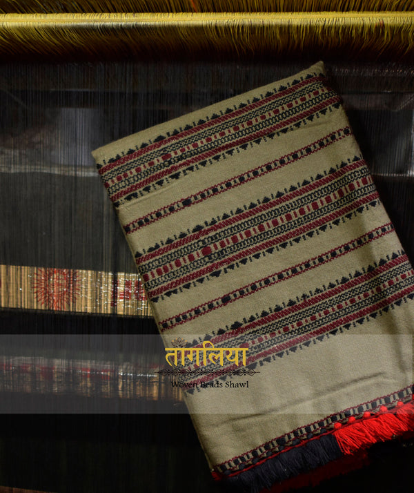 TANGALIYA ACRYLIC WOOL HANDWOVEN SHAWL