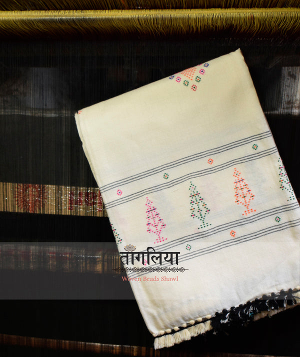 TANGALIYA PURE MERINO WOOL HANDWOVEN SHAWL