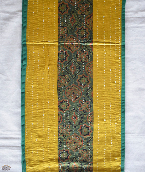 Applique Silk Table Runners