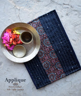 Applique Silk Table Runners