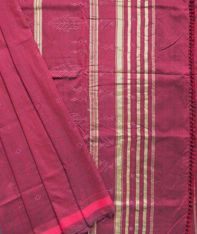 TANGALIYA COTTON HANDWOVEN SAREE