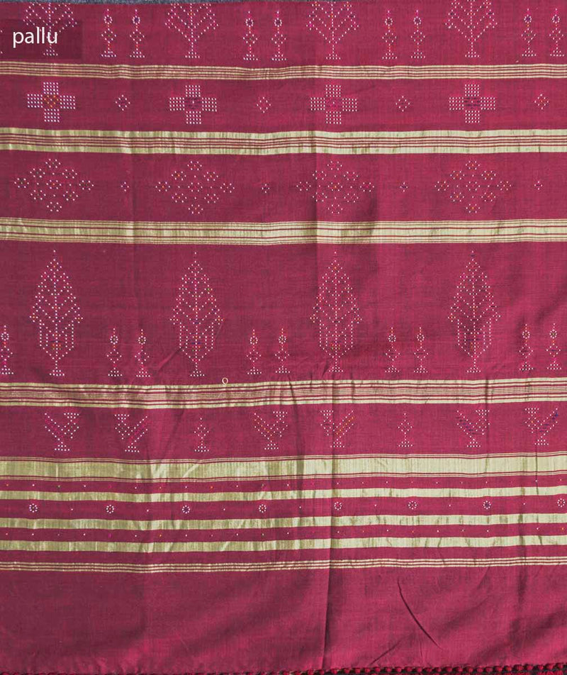 TANGALIYA COTTON HANDWOVEN SAREE