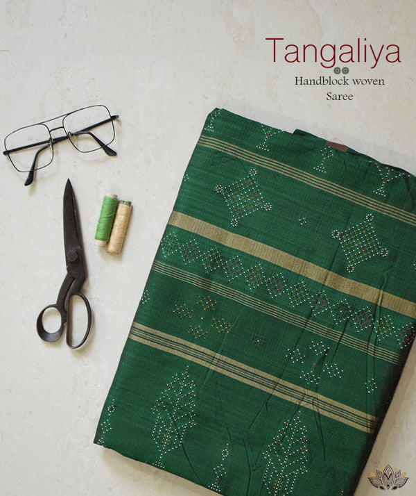 TANGALIYA SILK HANDWOVEN SAREE