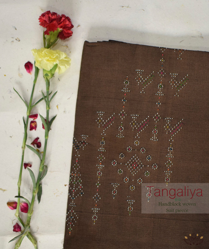 TANGALIYA COTTON HANDWOVEN SUIT PIECE