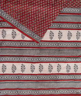 Cotton Bagru Handblock Printed Saree