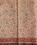 Chanderi Bagru Handblock Printed Saree