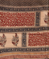 Chanderi Bagru Handblock Printed Saree