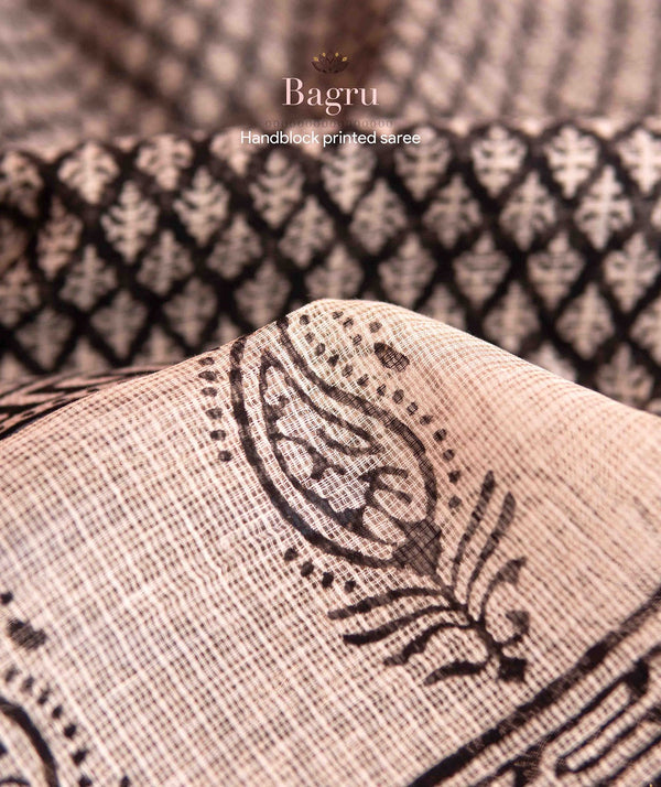 Bagru kota silk saree