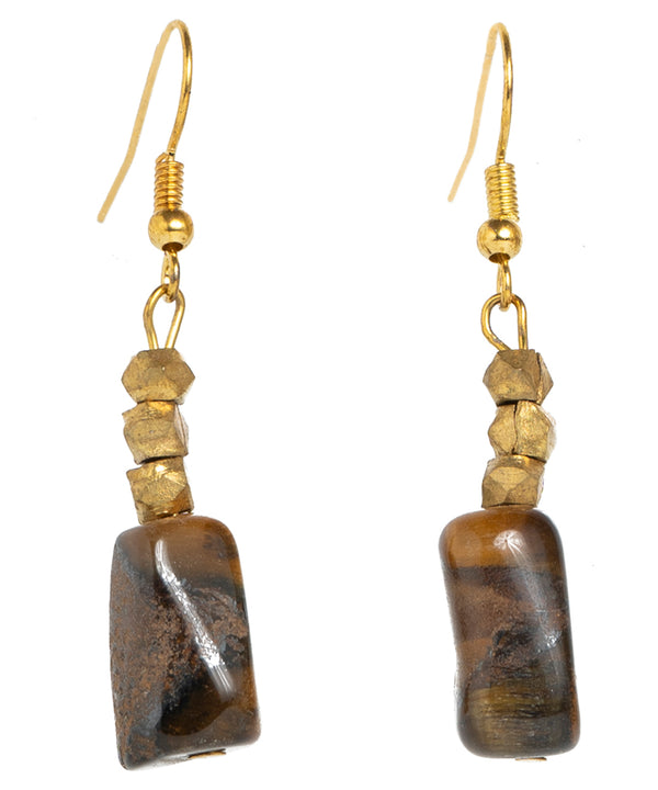 Tiger Eye Earring