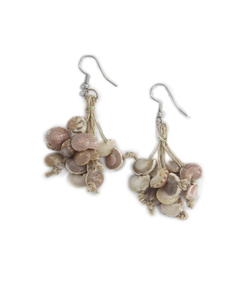 Jute Shell Earring