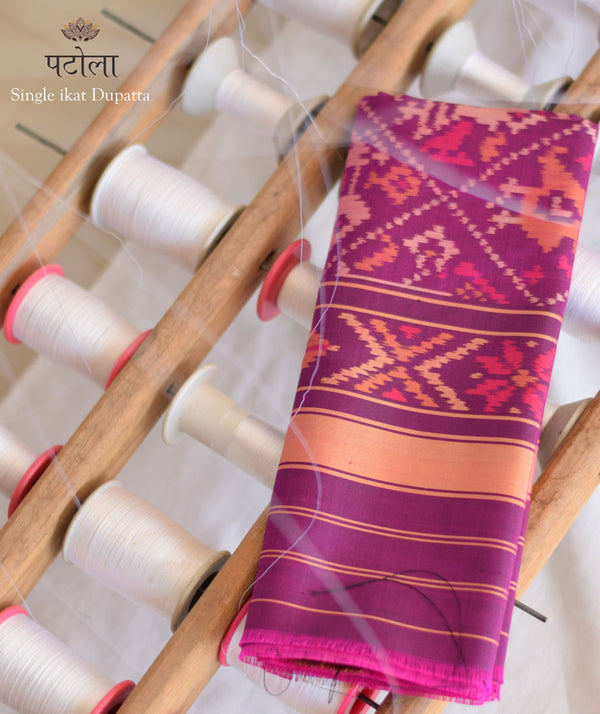 SINGLE IKAT PATOLA DUPATTA