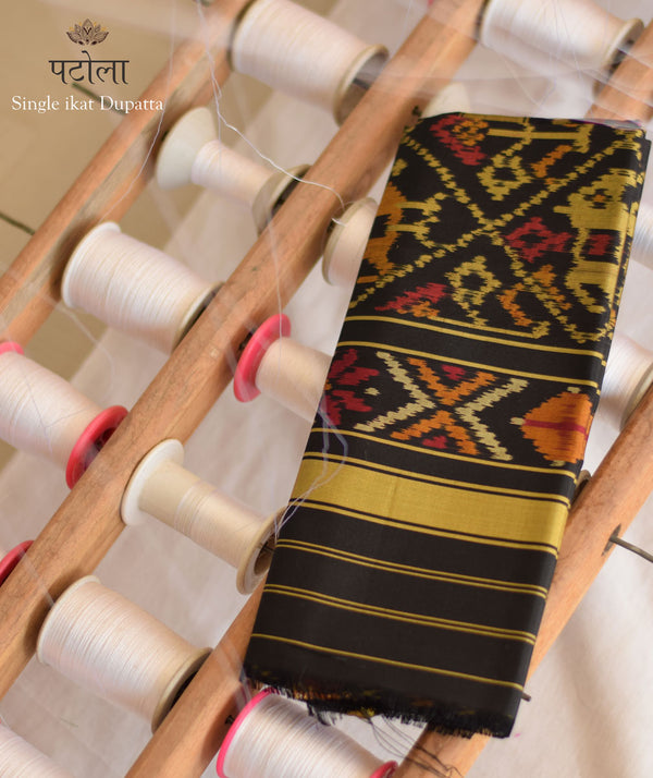 SINGLE IKAT PATOLA DUPATTA - new