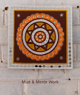 Mud and mirror work (Lipan work)