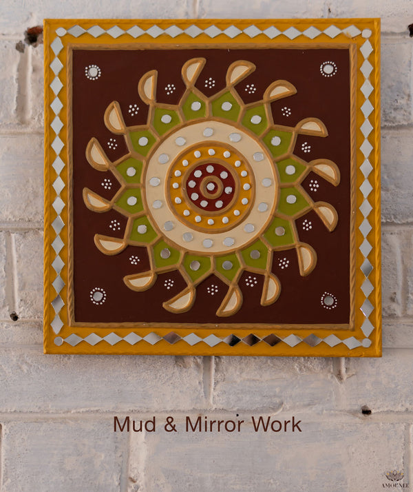 Mud and mirror work (Lipan work)