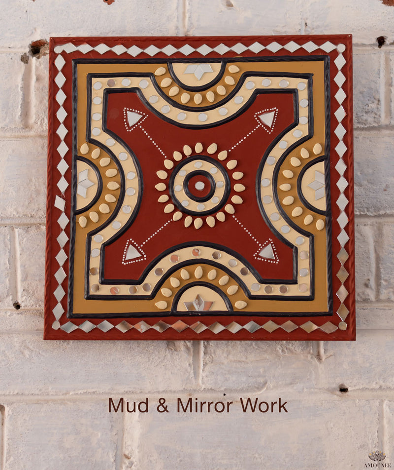 Mud and mirror work (Lipan work)