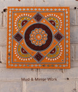 Mud and mirror work (Lipan work)