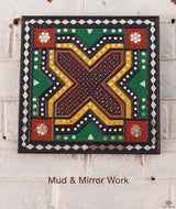 Mud and mirror work (Lipan work)