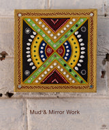 Mud and mirror work (Lipan work)