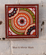 Mud and mirror work (Lipan work)