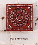 Mud and mirror work (Lipan work)