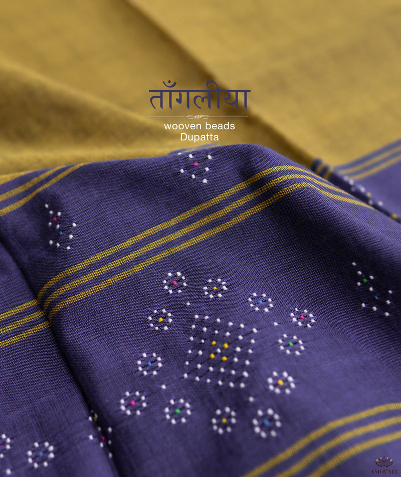 TANGALIYA COTTON HANDWOVEN DUPATTA