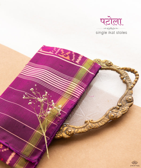 Single Ikat Patola Stole