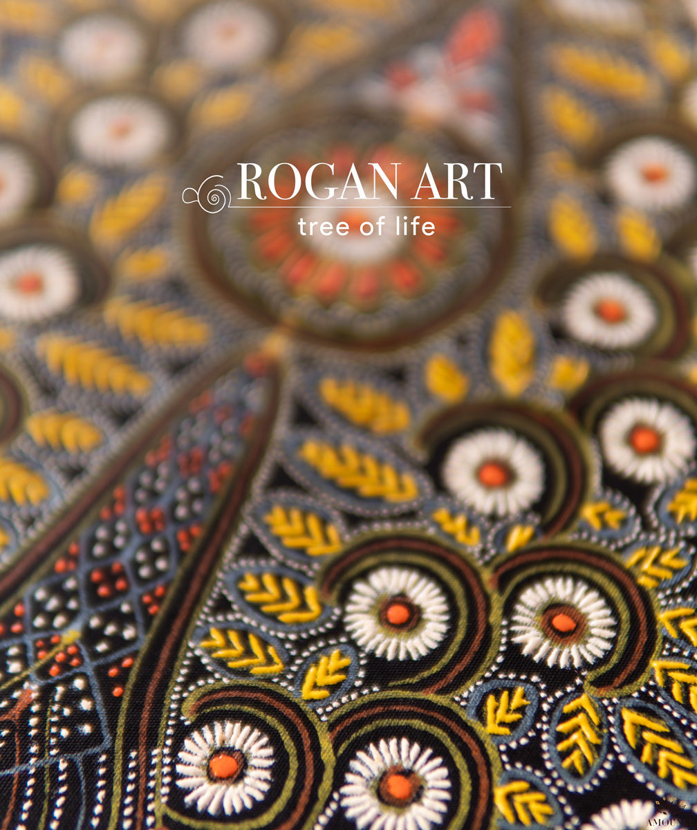 Artist Hanis Rogan AMOUNEE-Buy rogan art wall painting online price – AMOUNEE - Handloom ...