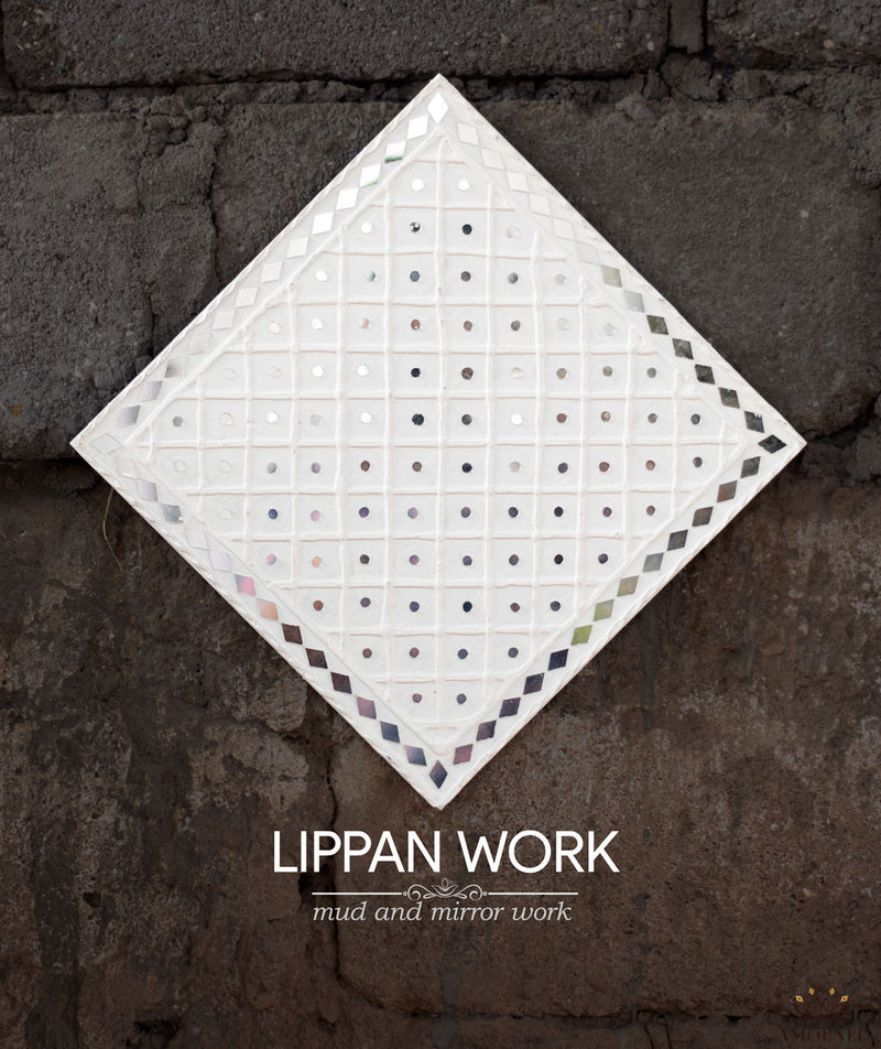 Mud and mirror work (Lipan work)