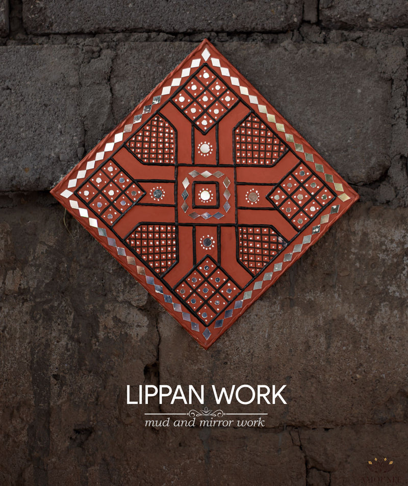 Mud and mirror work (Lipan work)