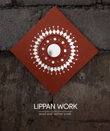 Mud and mirror work (Lipan work)