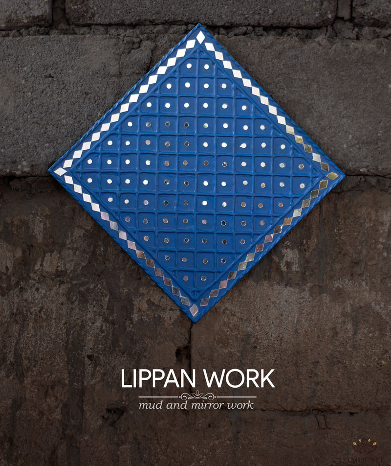 Mud and mirror work (Lipan work)