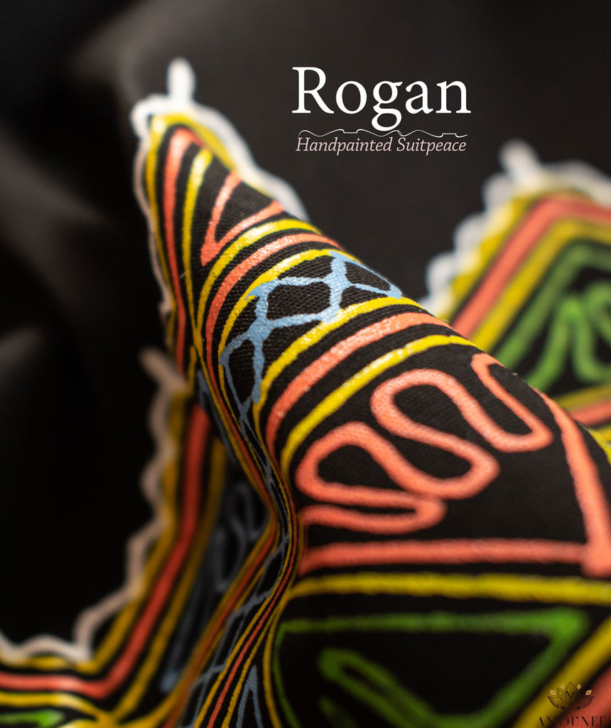 AMOUNEE-Buy rogan art suit piece dress online – AMOUNEE - Handloom ...