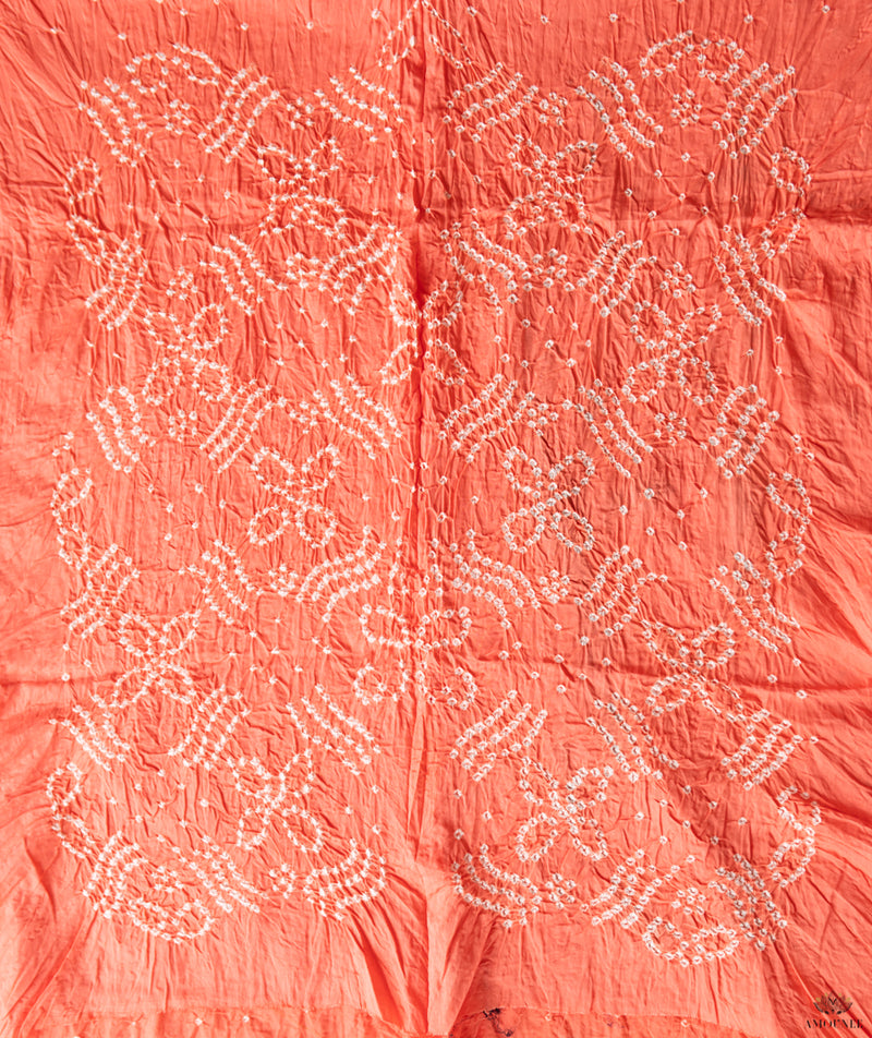 Bandhani Cotton Suit Piece