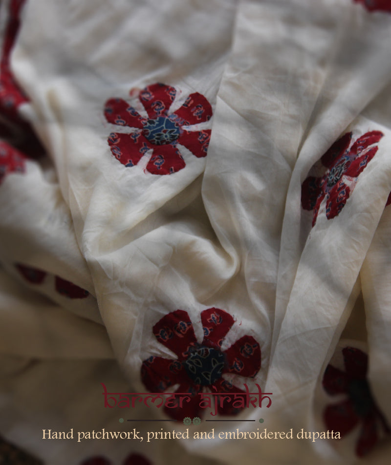 Barmer Applique Dupatta