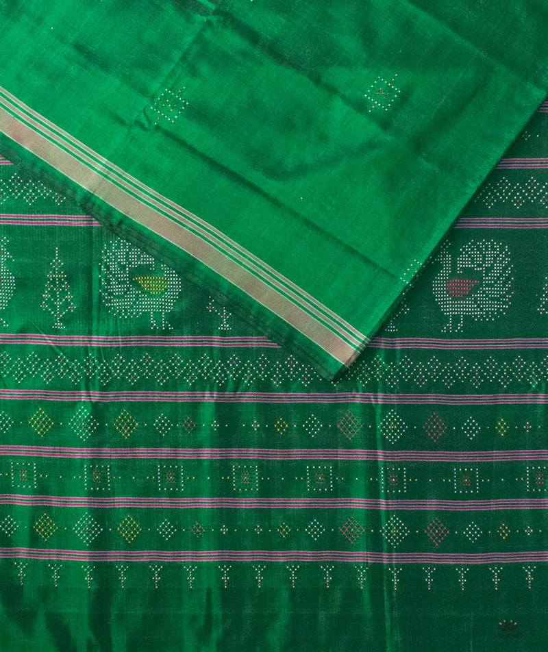 TANGALIYA COTTON-SILK HANDWOVEN SAREE