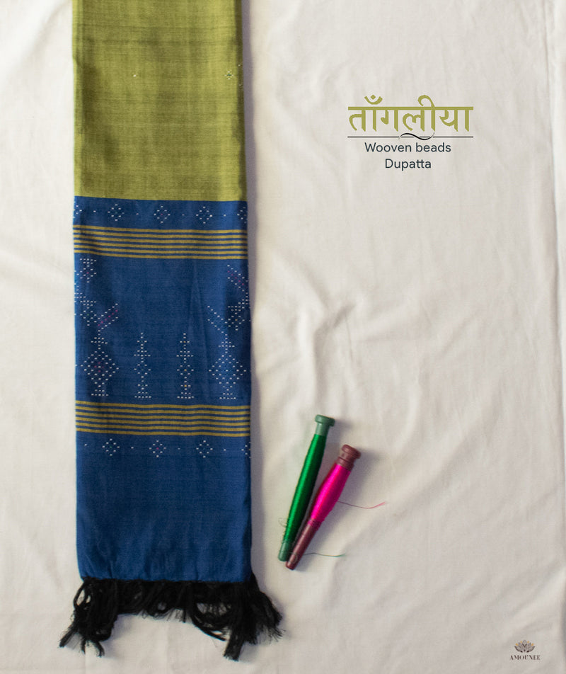 TANGALIYA COTTON HANDWOVEN DUPATTA