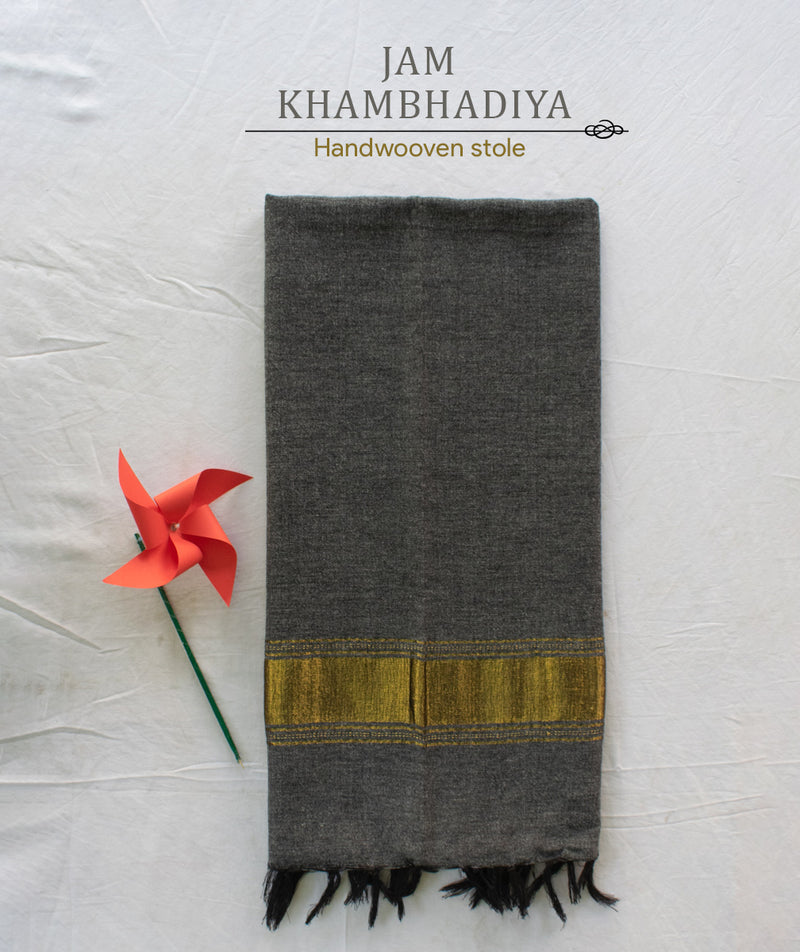 KACCHI WOOLEN HANDWOVEN STOLE