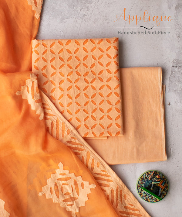 APPLIQUE COTTON SUITS