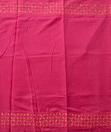 Applique Cotton Saree